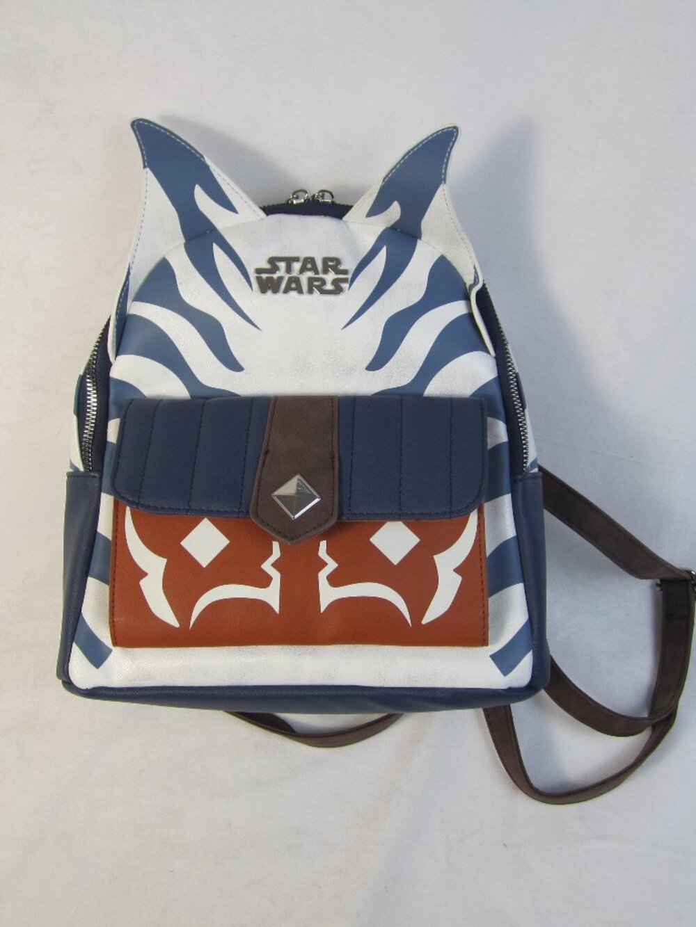 Star Wars Ahsoka Tano Cosplay Bioworld Mini Backpack Multi-Color 11"x 10"x4.5"